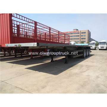 Customer's requirement Steel tri-axle semi trailer